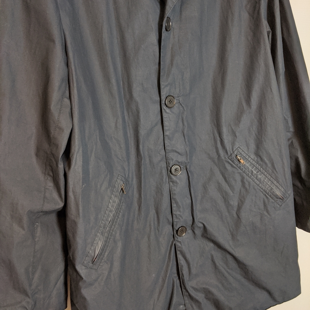 John Varvatos Button Front Lightweight Jacket 50 - image 3
